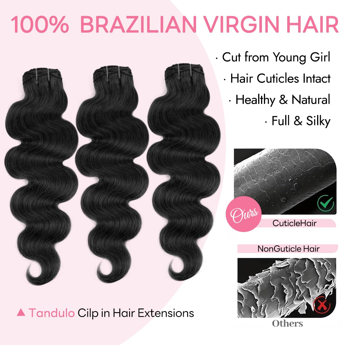 Close-up of Tandulo double-weft lace edge for comfort and durability