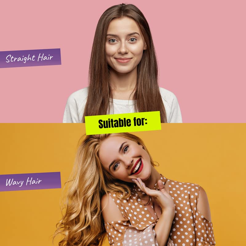 Tangle Angel easy-grip handle for comfortable detangling sessions.