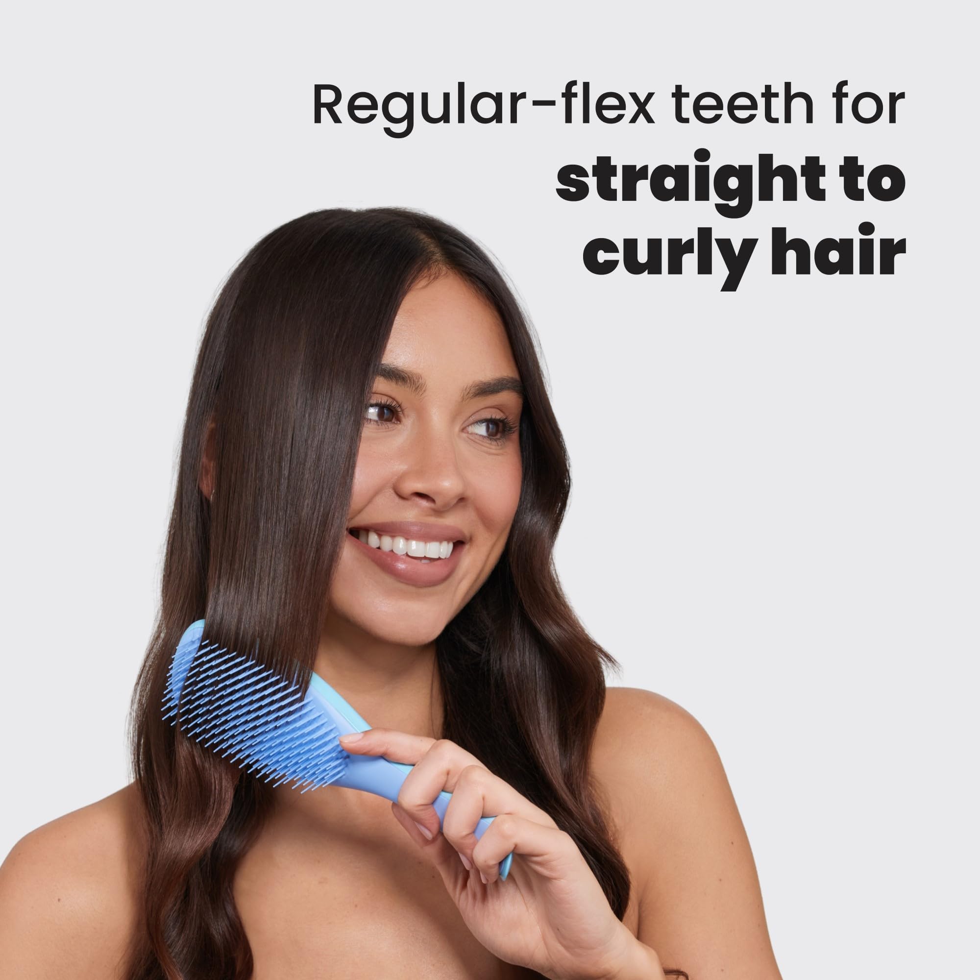 Tangle Teezer Ultimate Detangler glides through frizz-free hair