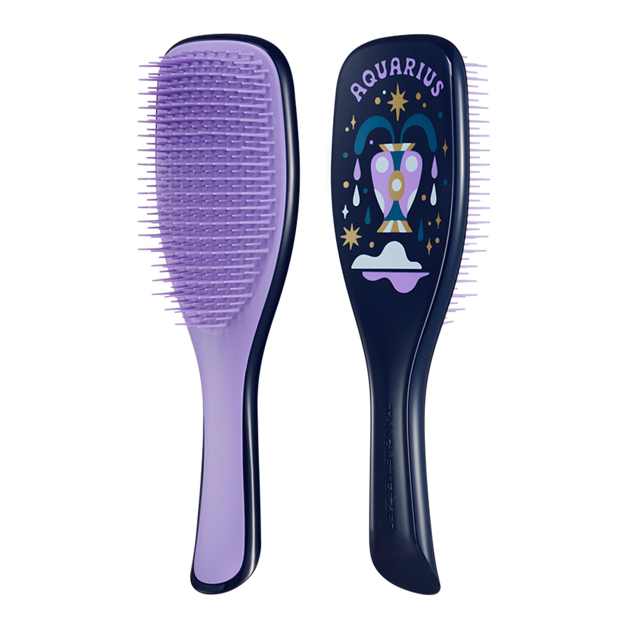 Tangle Teezer Aquarius design on hairbrush adds inspiration to your routine