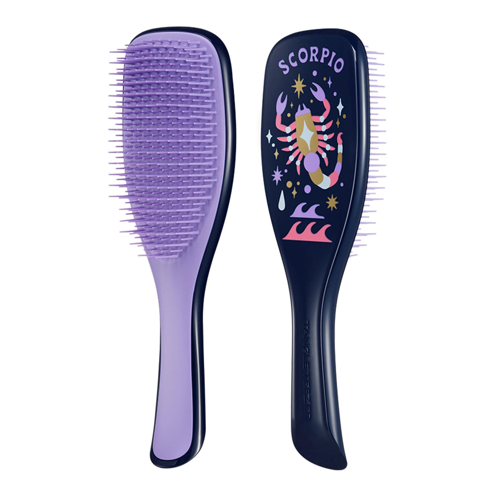 Tangle Teezer frizz-free-hair vision demonstrates a smoother finish after brushing sessions.