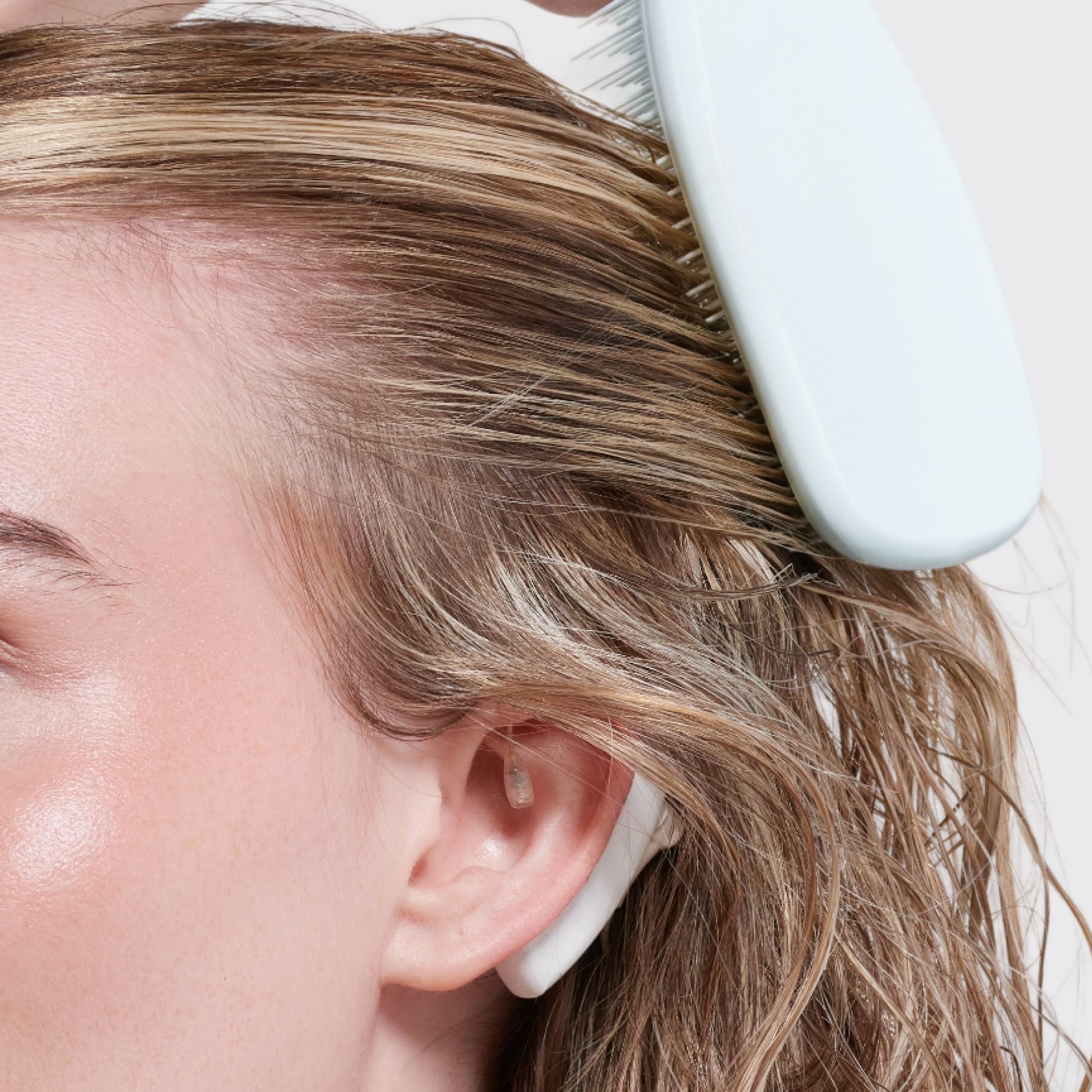Tangle Teezer ice blue routine accessory for everyday hair care.