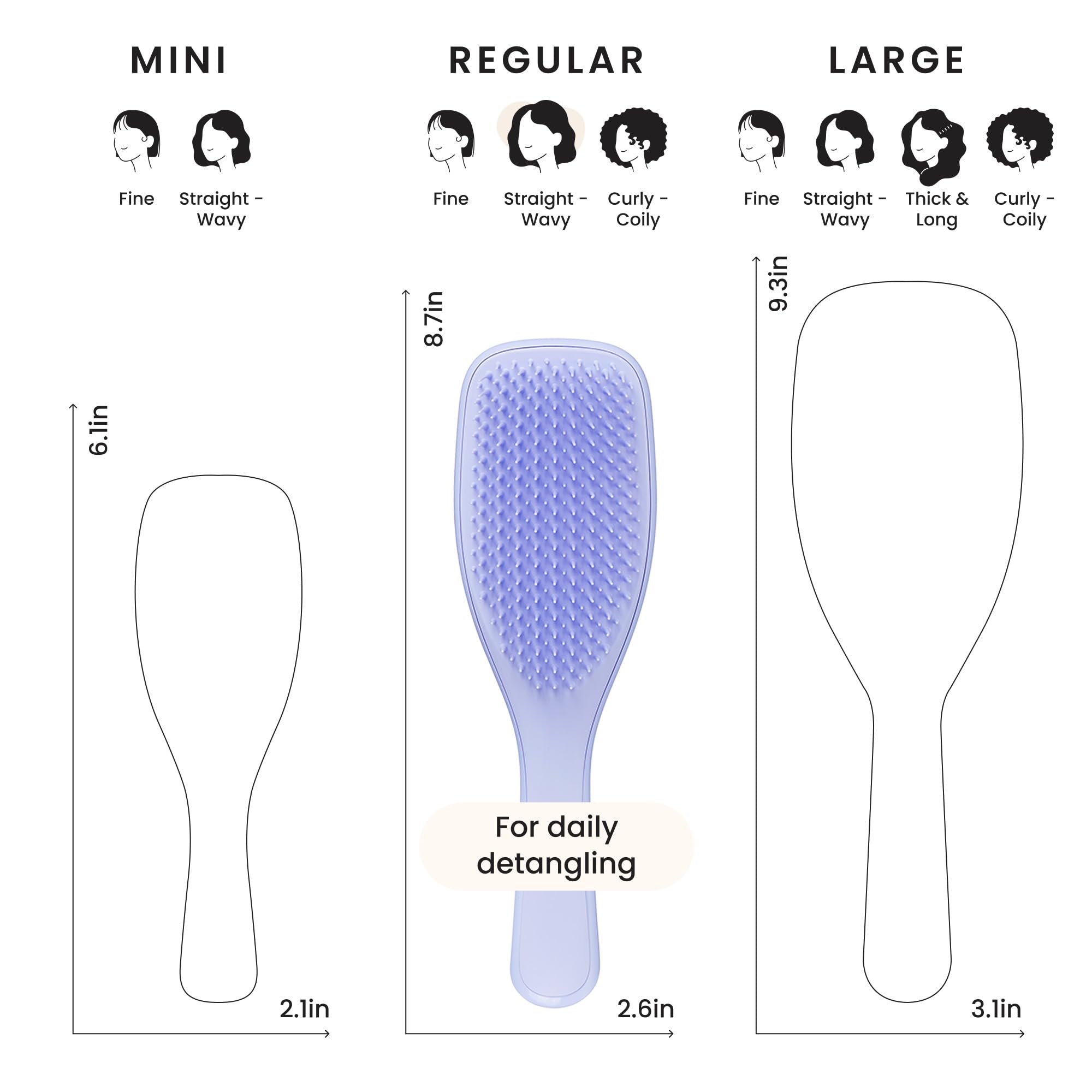 Tangle Teezer packaging-transition visuals reflect sustainable design.