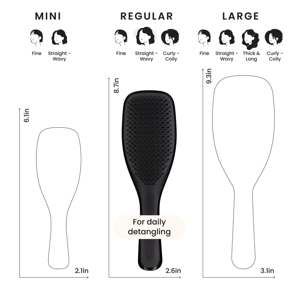 Tangle Teezer packaging transition for sustainable, eco-friendly packaging.
