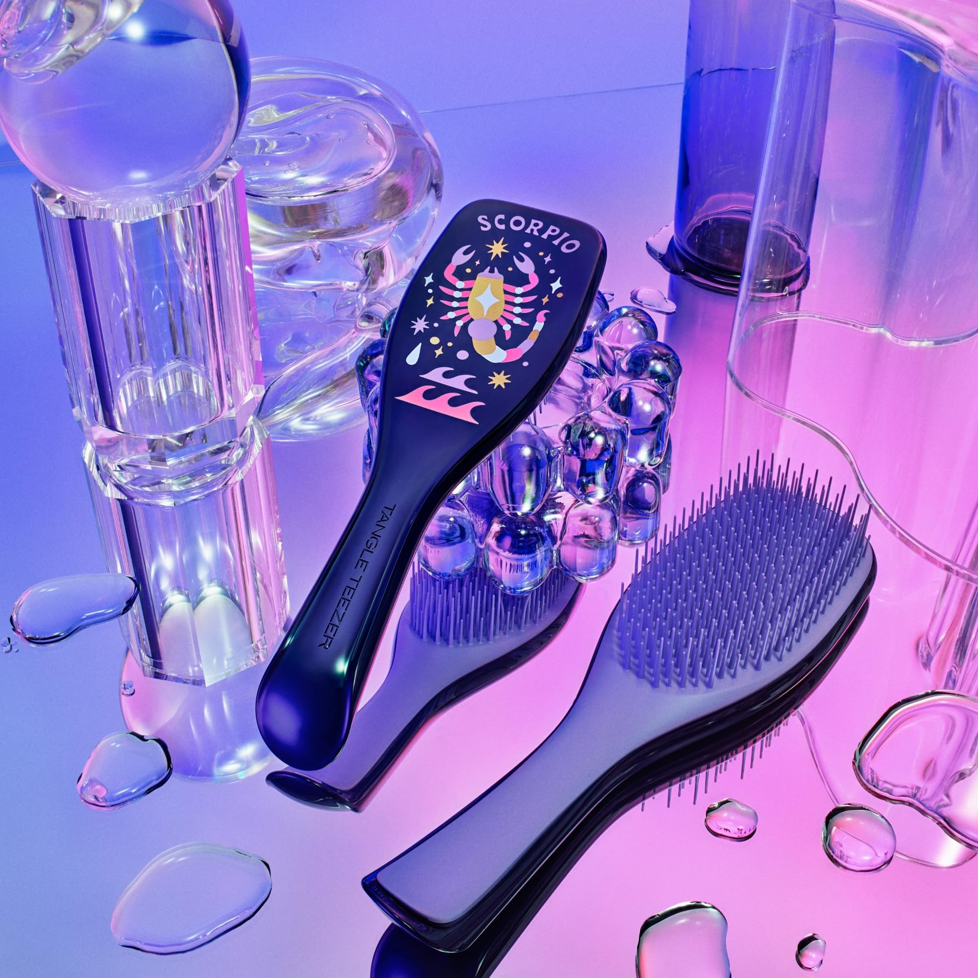 Tangle Teezer shower-brush design evenly distributes conditioning products for smoother application.