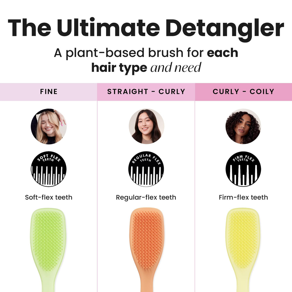 Tangle Teezer Shower-Brush Routine shows post-shower detangling and smoother locks