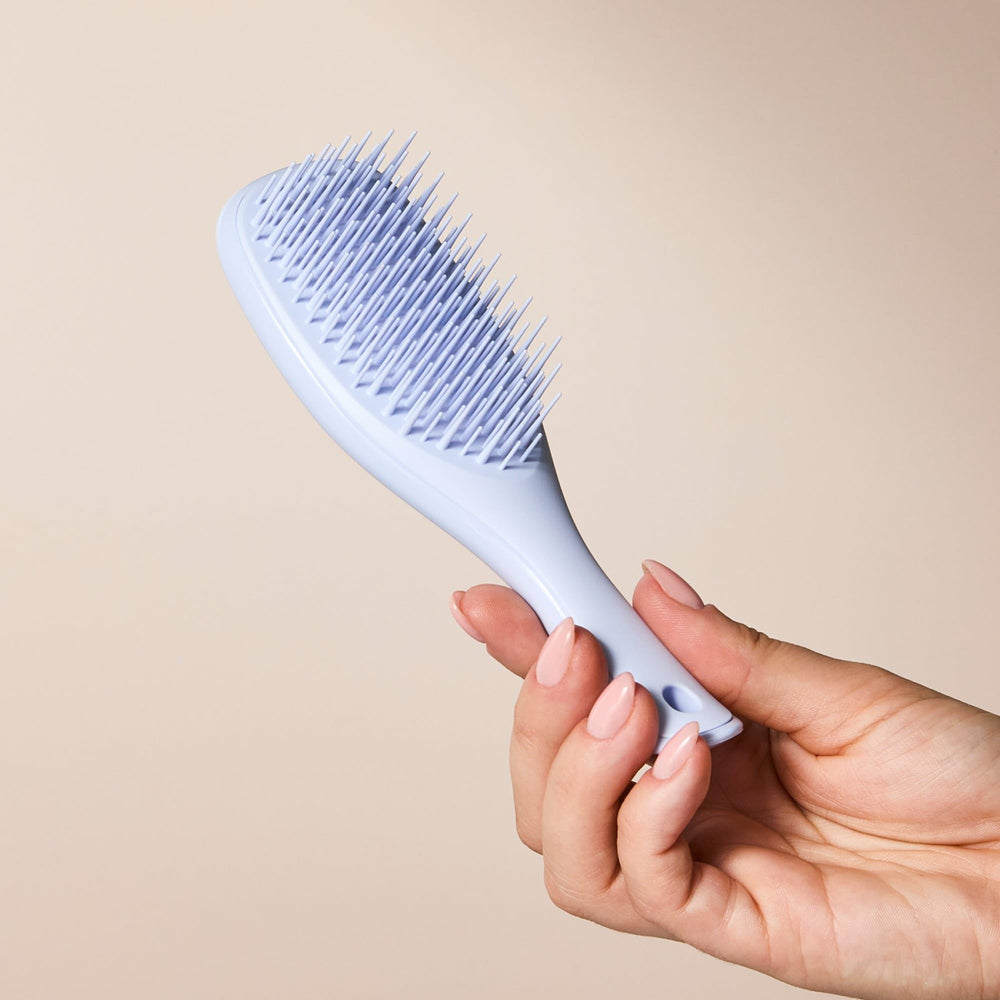 Tangle Teezer Ultimate Detangler Digital Lavender compact travel-size brush.