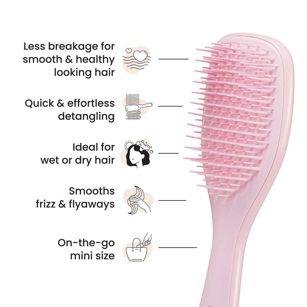 Tangle Teezer detangling frizz free hair for a smoother finish