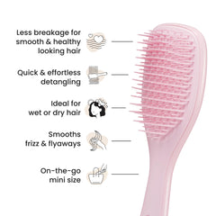 Tangle Teezer detangling frizz free hair for a smoother finish