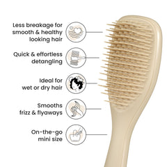 Tangle Teezer Ultimate Detangler kid-friendly handle designed for small hands