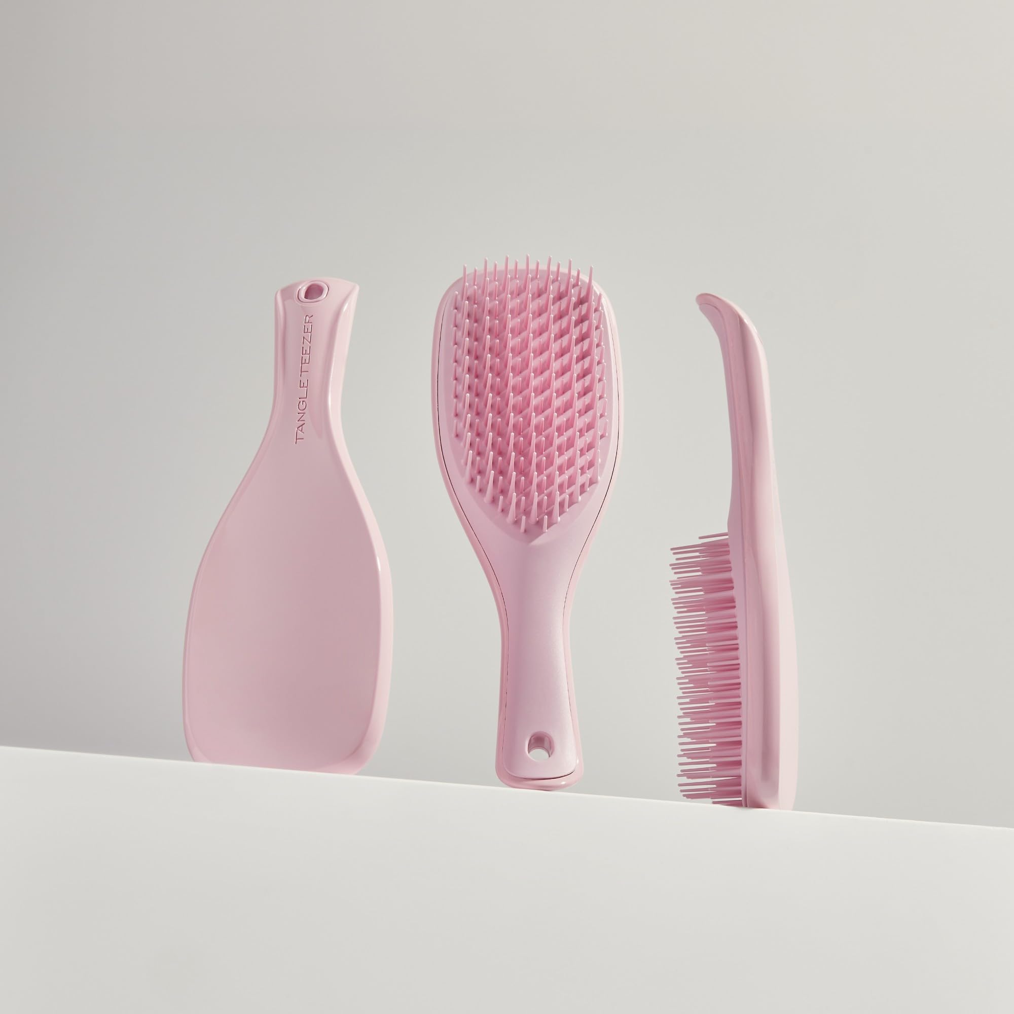 Tangle Teezer soft teeth glide through hair for gentle detangling