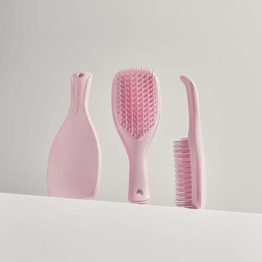 Tangle Teezer soft teeth glide through hair for gentle detangling