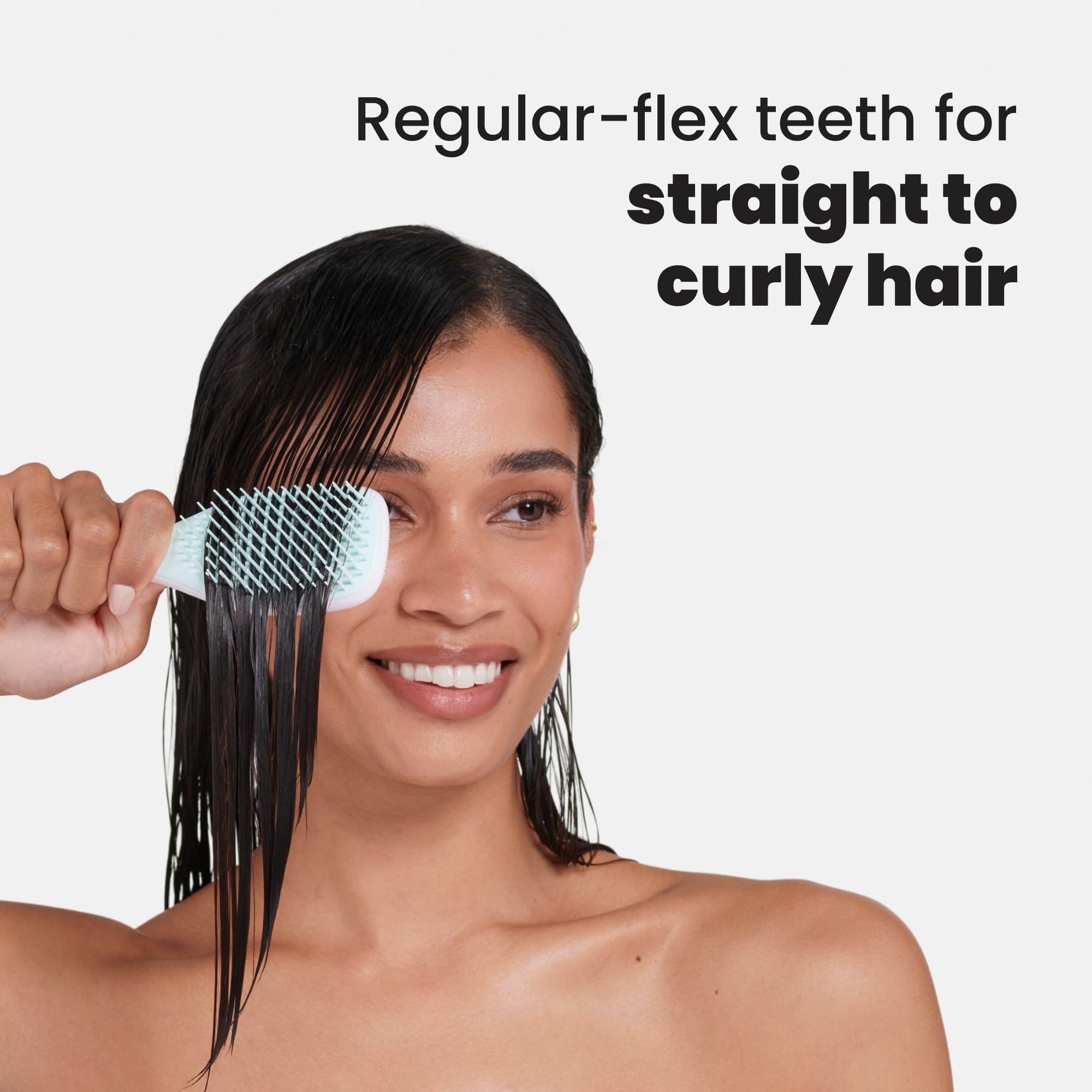 Tangle Teezer Ultimate Detangler travel packaging emphasizes compact, sustainable design.