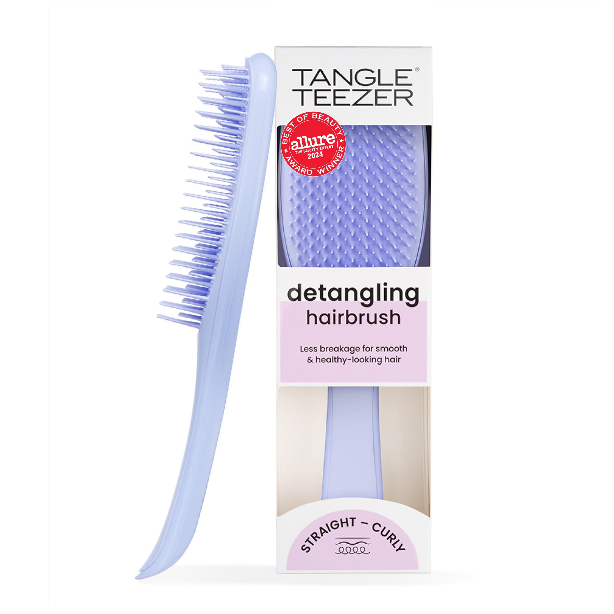 Tangle Teezer Ultimate Detangler for wet-dry hair detangling with ease.