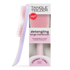 Tangle Teezer Ultimate Detangler wet-dry-hair image shows knot-free detangling with smooth glide.