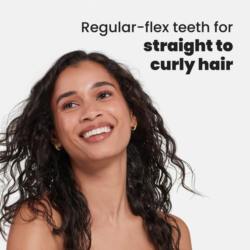 Tangle Teezer used on wet or dry hair with gentle detangling