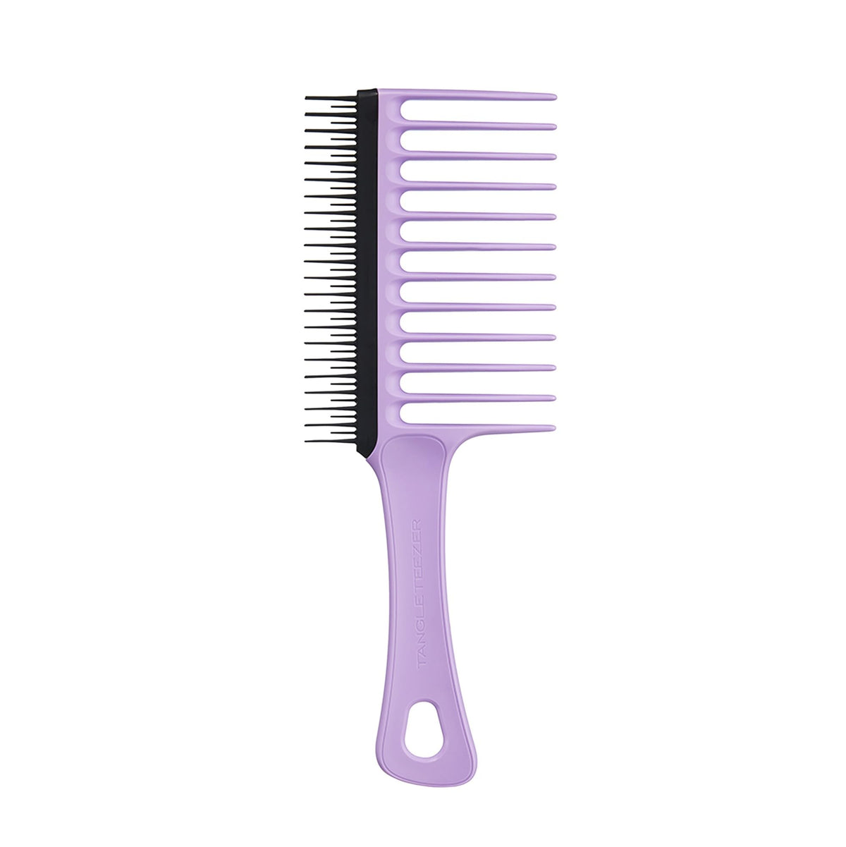 Tangle Teezer wide tooth comb in lilac detangles wet curls quickly and smoothly for faster styling