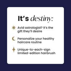 Tangle Teezer Zodiac Ultimate Detangler detangling dry hair for a smooth finish