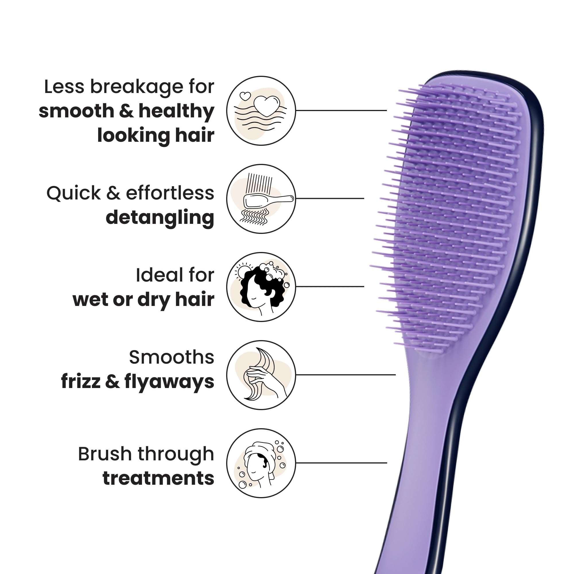 Tangle Teezer Zodiac artwork close-up on brush highlighting zodiac-inspired design
