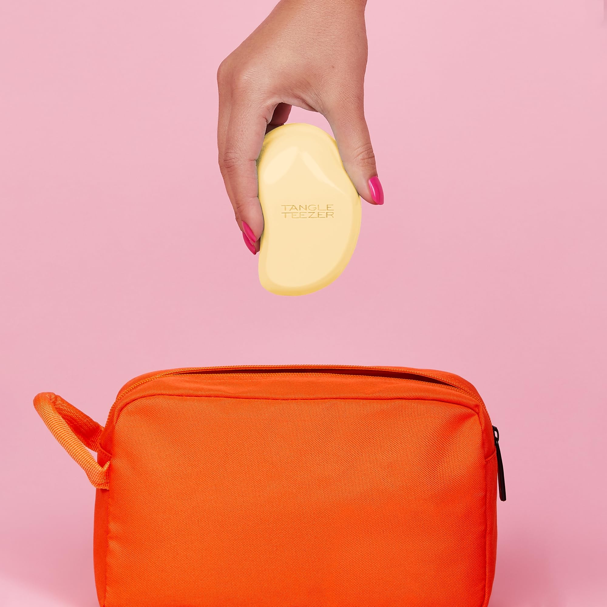 Tangle Teezer Original Detangler Kids hair-joy image for easy morning detangling.