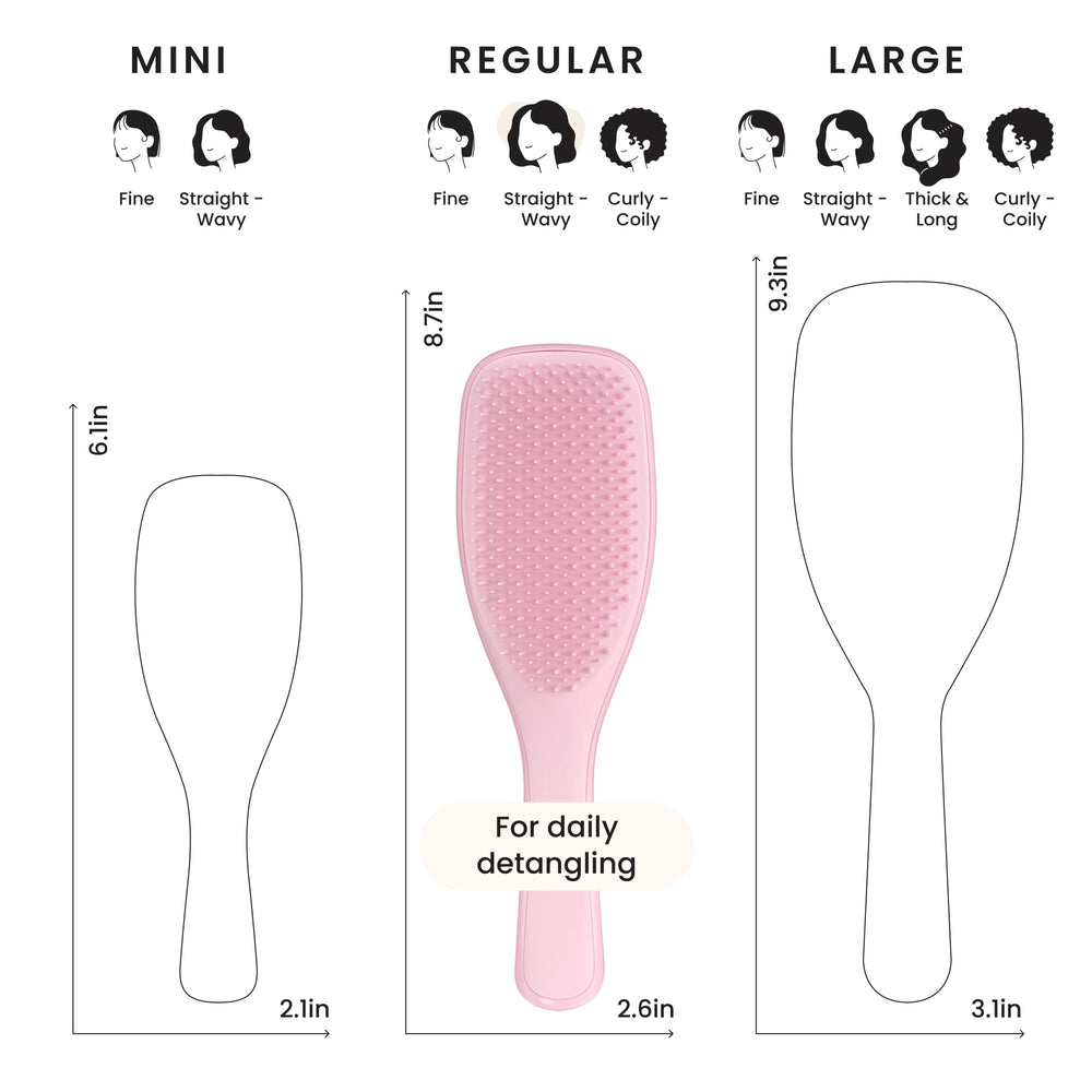 Tangle Teezer Ultimate Detangler soft teeth glide through hair
