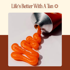 Tan De Soleil Orange Gel packaging emphasizes cruelty-free, mindful design