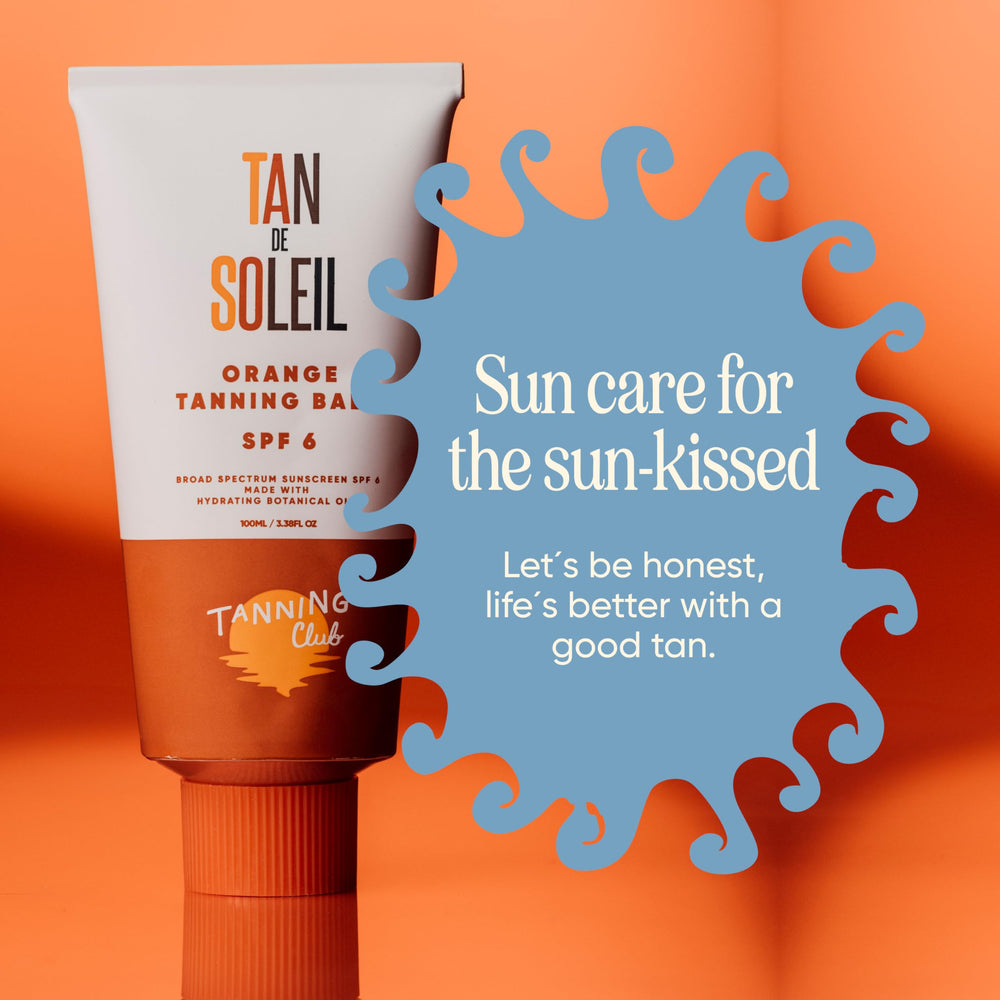 Tan De Soleil Orange Gel SPF 6 provides modest protection during sun exposure