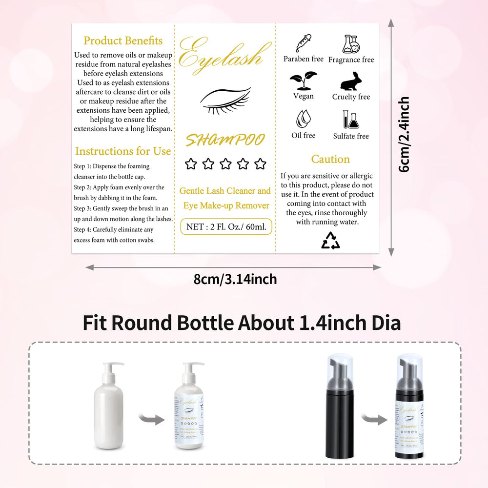 Tannova soft-bristle lash cleaning brushes offer comfortable tactile cleansing