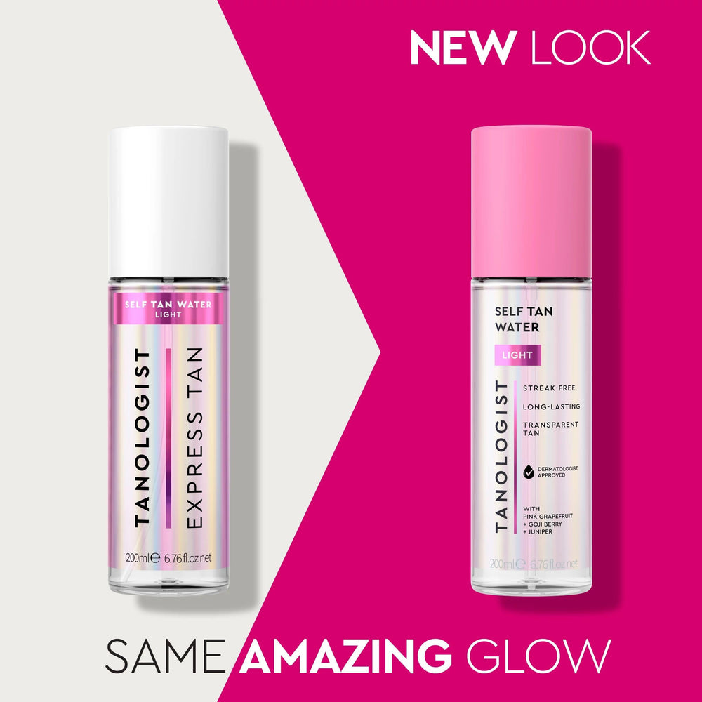 Tanologist Long-lasting buildable shades allow customizable bronzing.