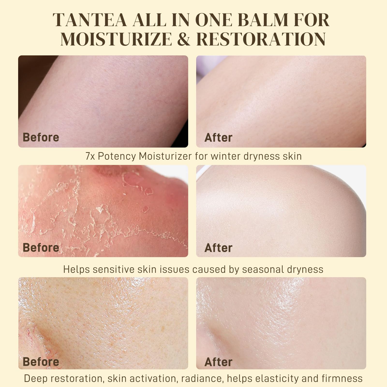 Tantea with beauty scoop emphasizes clean skincare ritual