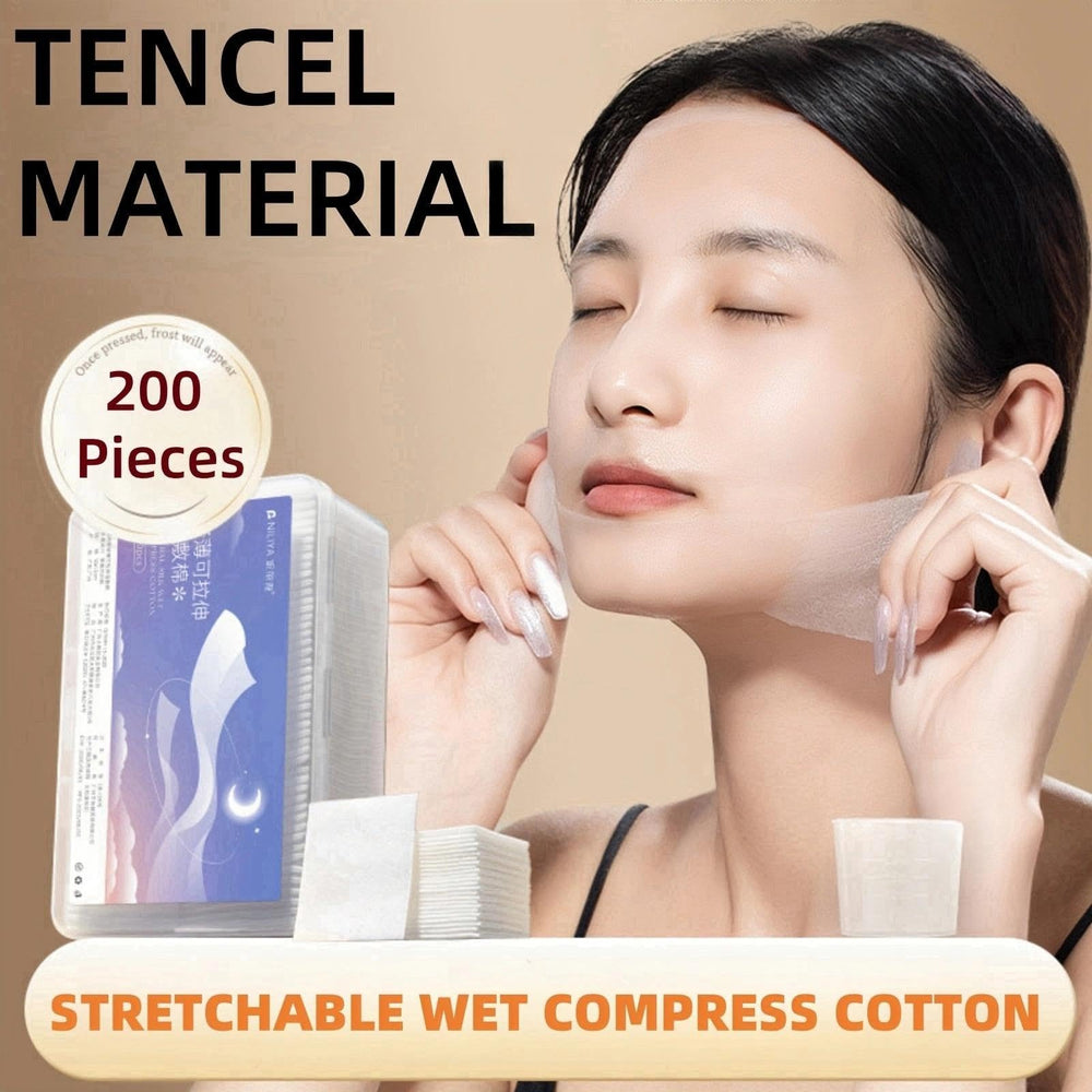 Taolivingmart 200-count pack offers convenient, ready-to-use pads for daily toning and cleansing.