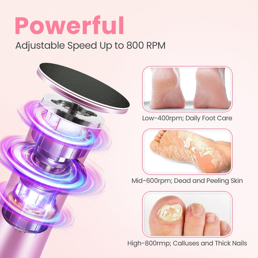 TAOMAND 36-in-1 pedicure kit contents for at-home foot care options