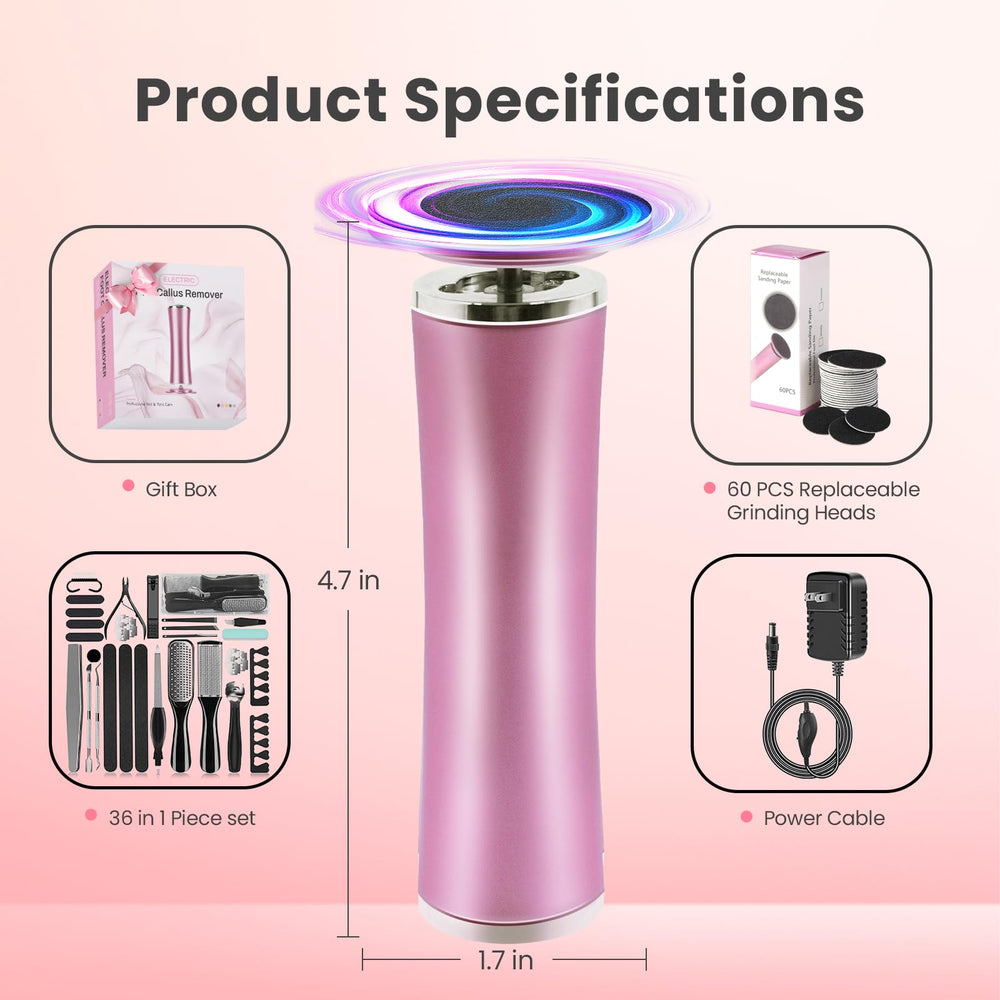 TAOMAND easy at-home pedicure use promotes salon-like feet with regular maintenance