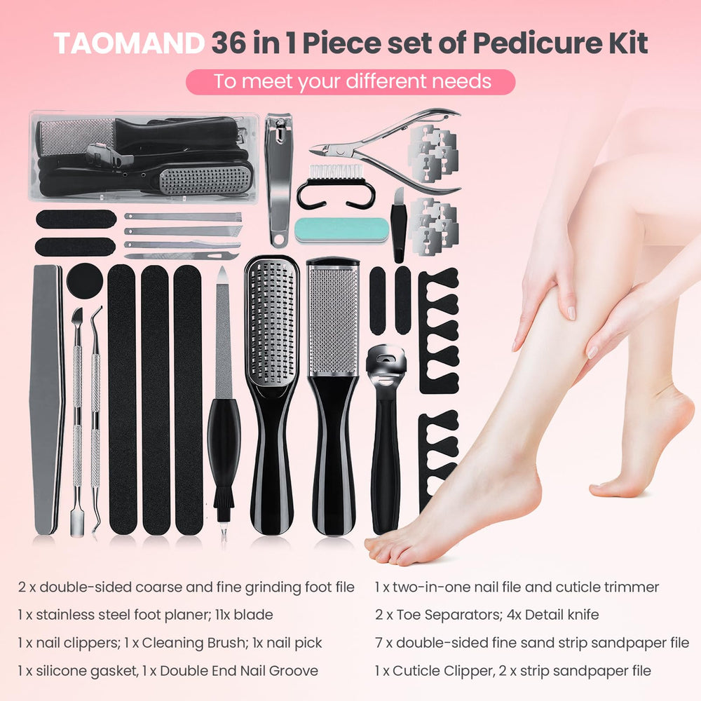 TAOMAND portable foot care compact design supports easy travel grooming routines