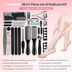 TAOMAND portable foot care compact design supports easy travel grooming routines