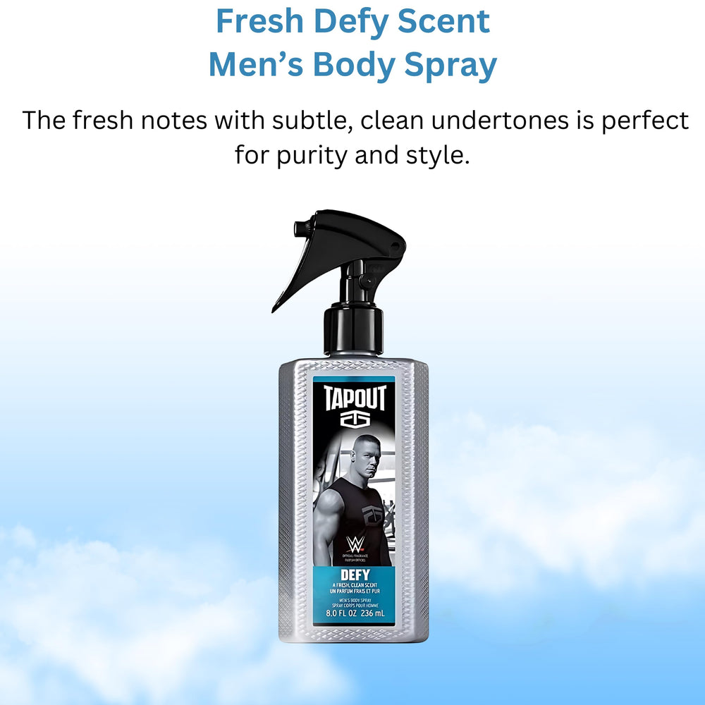 Tapout gift-set box front showcases a versatile men's fragrance collection.