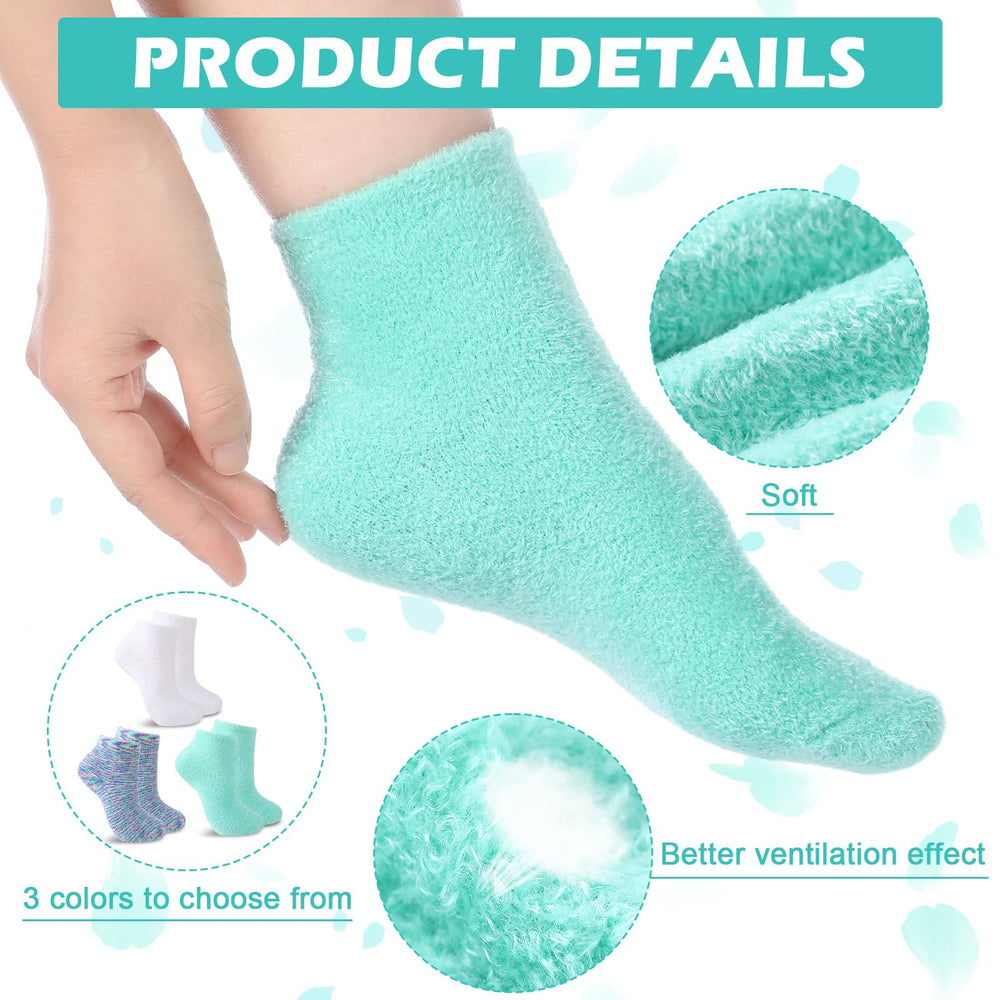 Tarpop Aloe Socks colorful pair for vibrant moisture and comfort.