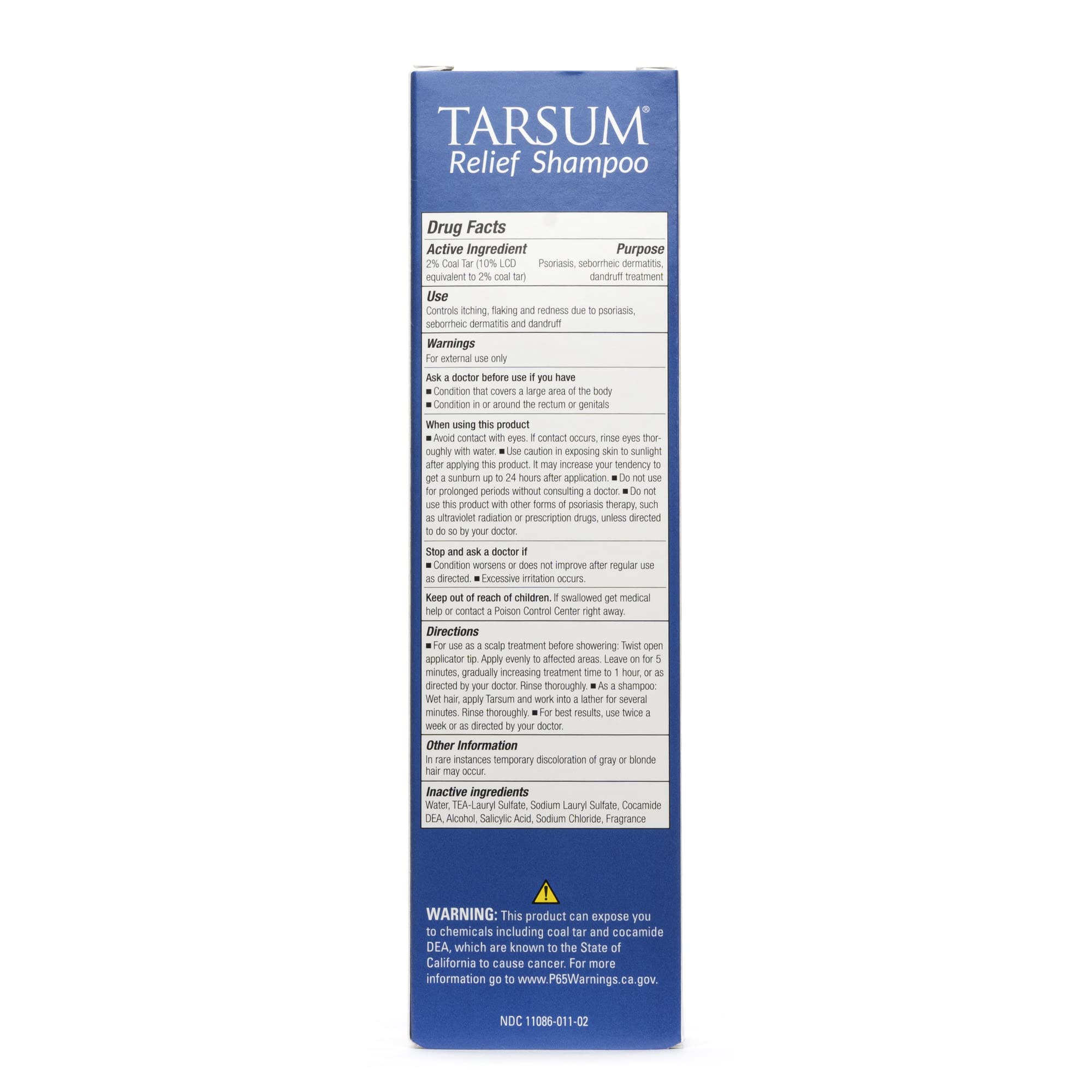 Tarsum Extra Strength Psoriasis collection box showcases complete scalp care set.