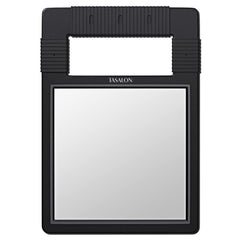 TASALON Hand Mirror with unbreakable glass for crystal clear reflection.