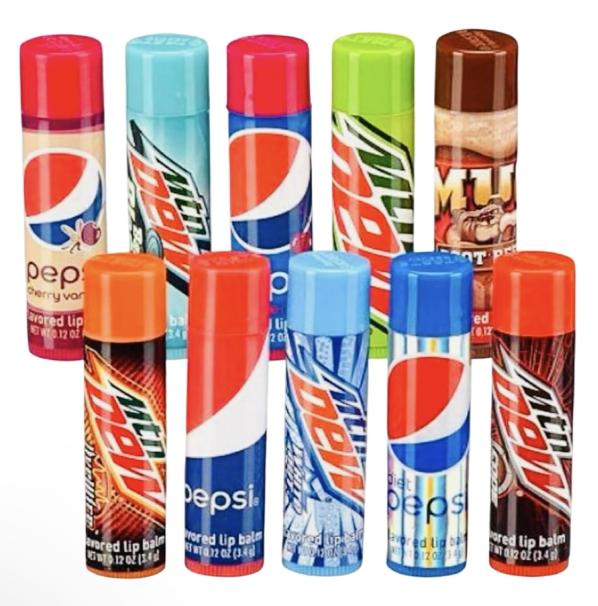 Taste Beauty Pepsi flavor close-up highlighting vibrant scents for a refreshing lip experience.