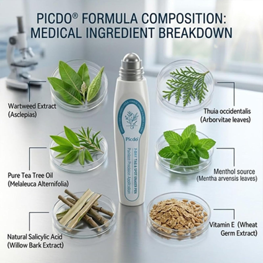 Tasunte Picdo held in hand for scale showing compact pen size and travel-friendly convenience