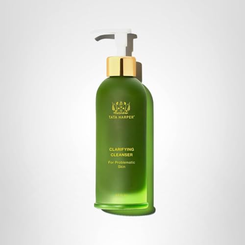 Tata Harper Clarifying Cleanser clean rinse experience for refreshed skin