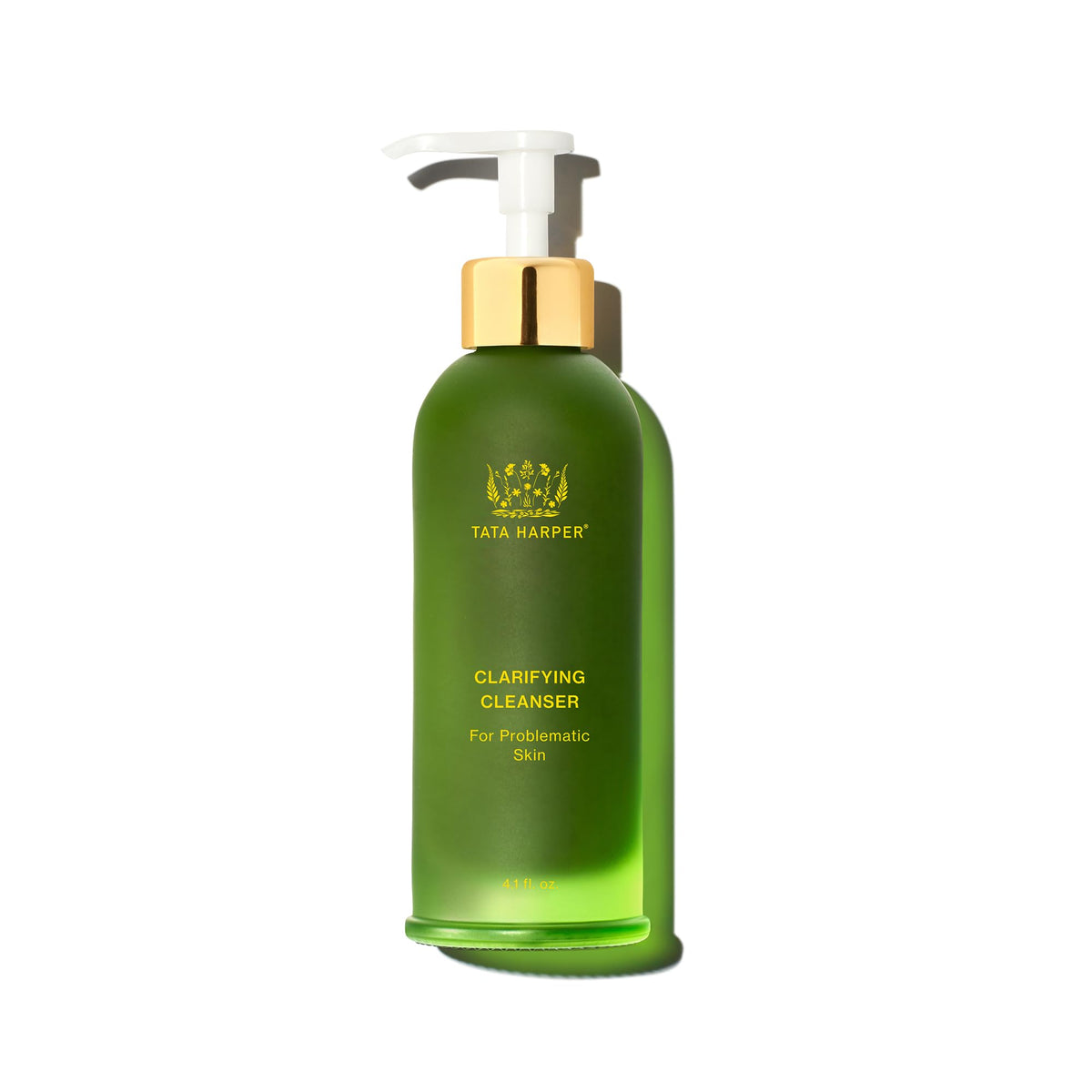 Tata Harper Clarifying Cleanser foaming gel bottle for impurity removal