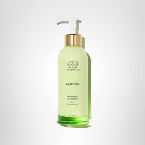 Tata Harper Superkind Softening Cleanser dermatologist-tested seal reinforces trusted hypoallergenic skincare.