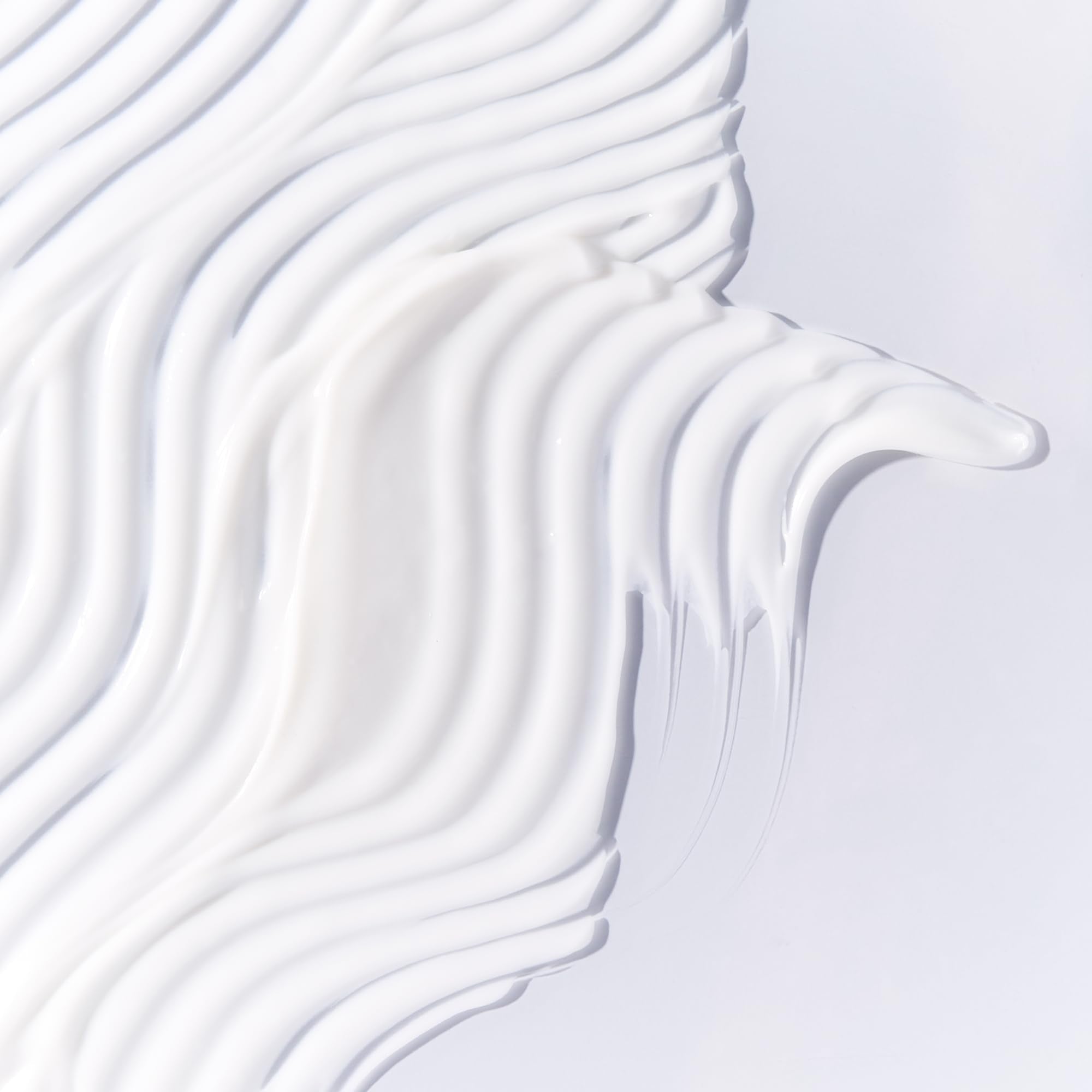 Tata Harper Water-Lock Moisturizer gel-cream texture swirl indicating lightweight hydration and quick absorption.