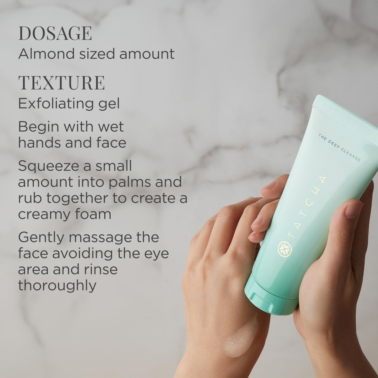 Tatcha Deep Cleanse Japanese Leopard Lily indicates oil balance and shine reduction