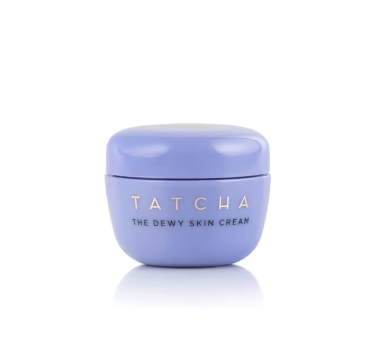 TATCHA Dewy Skin Cream jar closeup showing rich hydration for dry skin