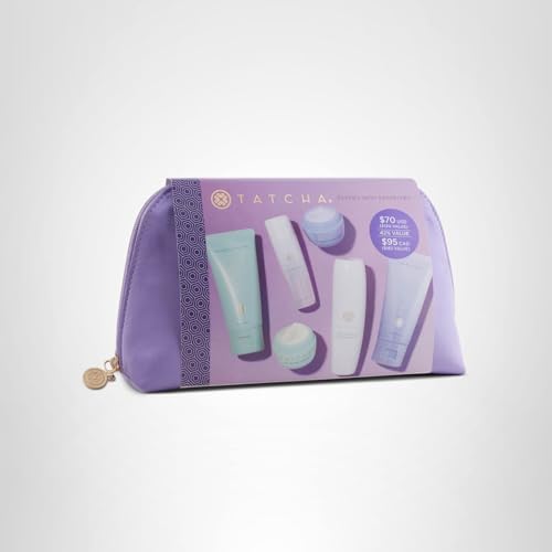TATCHA favorites set on display highlighting premium packaging and gifting appeal.