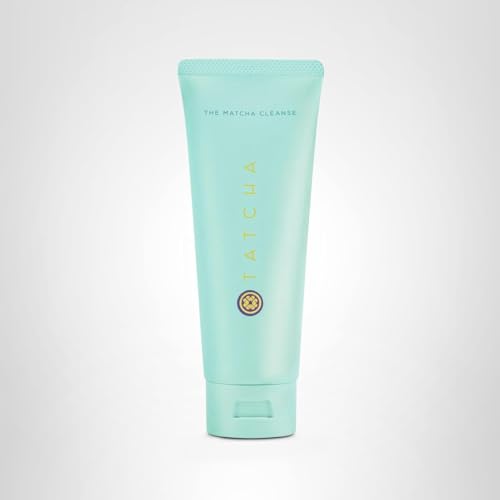 TATCHA The Matcha Cleanse clean skin routine closeup, part of a balanced skincare regimen.