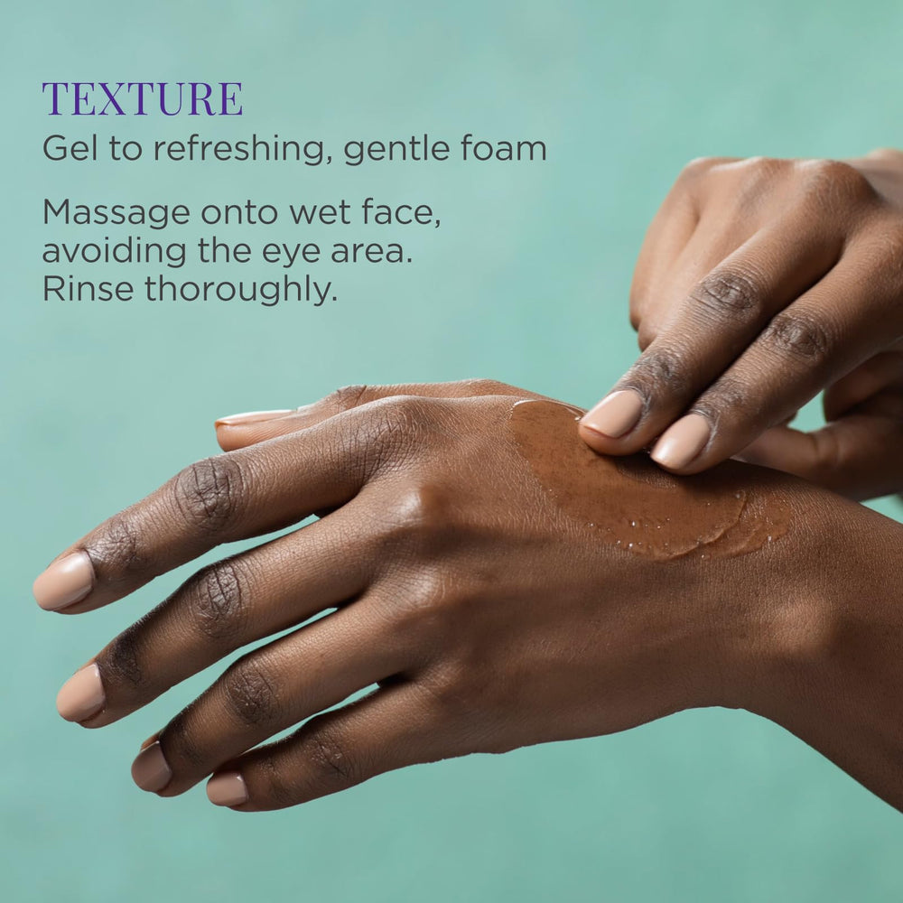TATCHA The Matcha Cleanse pores decongested closeup, supports clearer-looking pores with regular use.